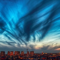 Cirrus over Paris