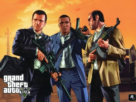 Grand Theft Auto 5 - game, open world, GTA V, rockstar games, Grand Theft Auto V, GTA, Grand Theft Auto 5, GTA 5, gaming, video game