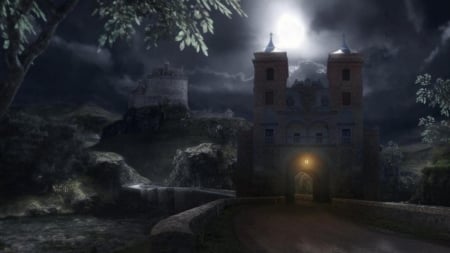 Medieval Nights - arts, medieval, dark, fantasy