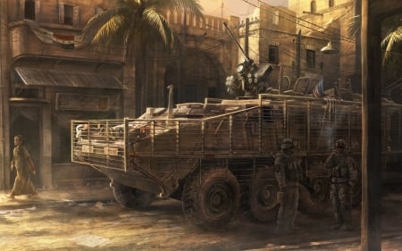 rado javor - soldier, building, car, armoured, rado, javor