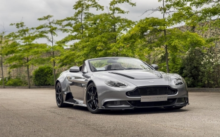 2016 Aston Martin Vantage GT12 Roadster - roadster, aston martain, conv, gray