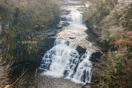 Falls of Clyde - Scotland - river clyde, falls of clyde, scotland, lanarkshire