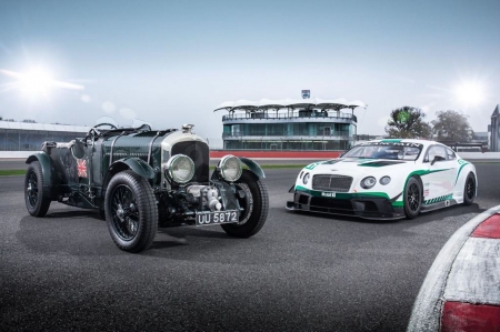 Bentley Continental GT3, and the 1929 ‘Blower’ Bentley - blower, old, continental, cars, bentley, new, turbo