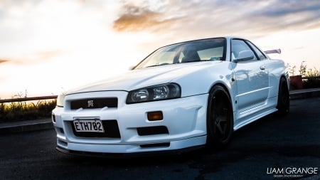 Nissan Skyline GTR - street, skyline, auto, gtr, nissan, car, legendary, tuner, japanese