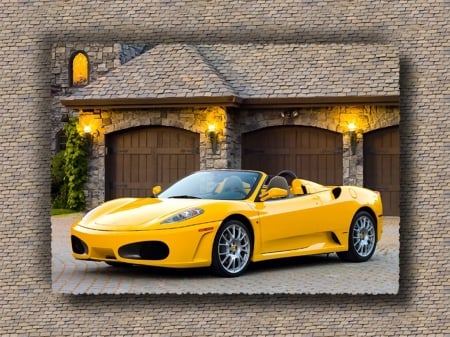 Ferrari F340 Spider - wide screen, automobile, auto, beautiful, photo, car, ferrari, spider, photography