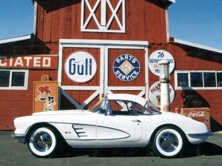 Classic Corvette  - wide screen, automobile, auto, beautiful, photo, chevrolet, car, photography, corvette