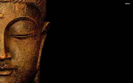 buddha statue - face, buddha, statue, head