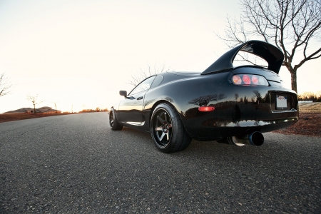 Toyota Supra - street, car, auto, supra, toyota, tuner