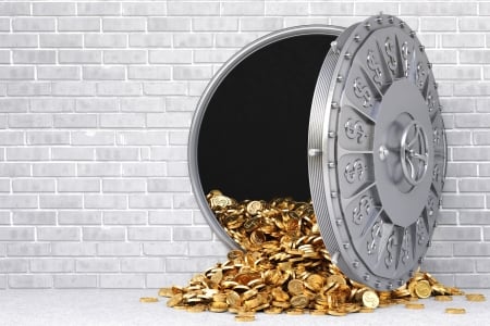 Bank Vault - cold, bank, currency, vault, secure, money, storage