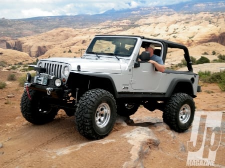 Jeep Wrangler TJ 2004 - ride, thrill, cool, 4x4