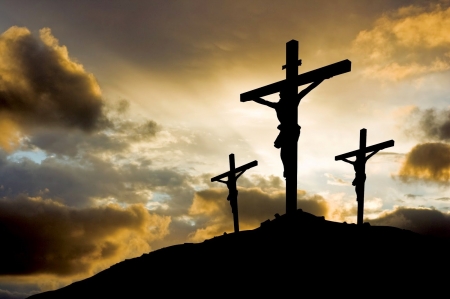 Calvary - christ, cross, jesus, passion, religion, sunset