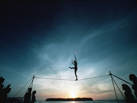 Rope dancer - rope dancer, twilight