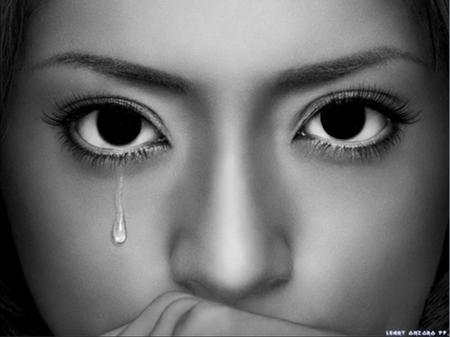 Tears tell it all - tears, lonely, eye, sad