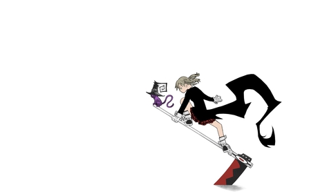 Soul Eater - girl, scythe, anime, soul eater