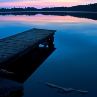 Peacefulness of the Finnish summer night