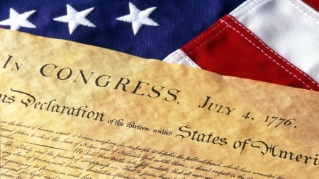 US Declaration Of Independence - document, America, Independence, USA, US Declaration of Independence, birthday, Declaration, US, text