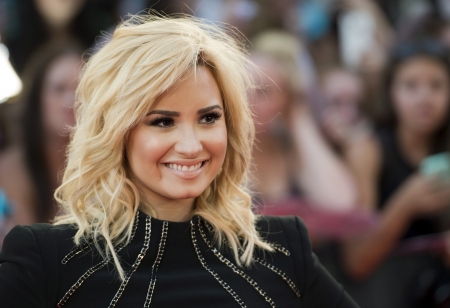 Demi Lovato - model, actress, blonde, songwriter, babe, lady, singer, woman, demi lovato