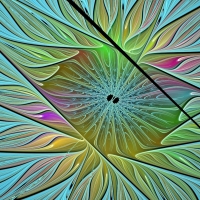 Abstract flower