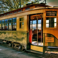 Vintage tram