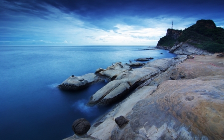 yehliu taiwan - taiwan, rock, ocean, yehliu