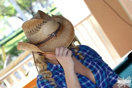 No More Pictures.. - style, girls, western, women, models, hats, cowgirl, fun, female, blondes, fashion