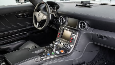 2015 Mercedes-Benz SLS AMG GT - SLS, 2015, GT, Mercedes Benz, auto, interior, AMG