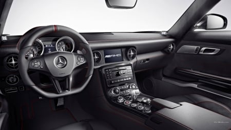 2015 Mercedes-Benz SLS AMG GT - SLS, 2015, GT, Mercedes Benz, auto, interior, AMG