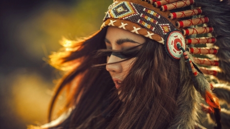 native american woman - american, brunette, native, woman