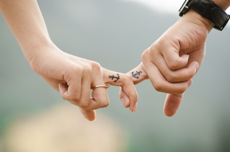 ♥இڿ-ڿڰۣ--- ♥ ♥  You and Me ♥இڿ-ڿڰۣ--- ♥ ♥ - Tattoo, Love, Finger, Couple, Ring, Hand