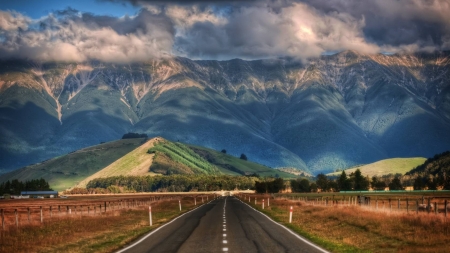 road - fun, nature, cool, mountain