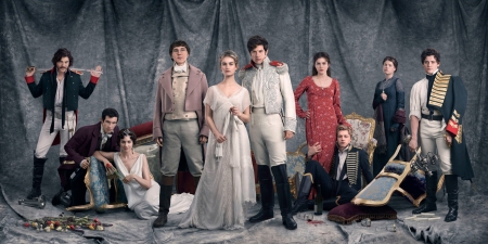 War & Peace (TV Mini-Series 2016) - woman, actress, people, girl, tv series, white, man, red, actor, war and peace