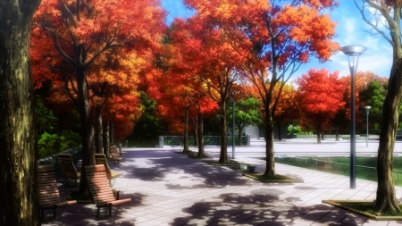 Park Anime Background Style by feiruan on DeviantArt