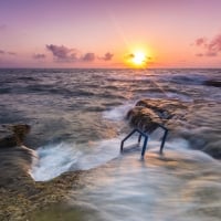 Sunset at Alicante, Spain