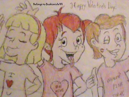 Pippi Longstocking's Valentine's Day - Cartoon, Omnitrans, Pippi, Henry Crown