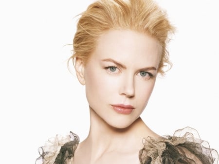 Nicole Kidman - white, woman, face, actress, nicole kidman, girl, blonde