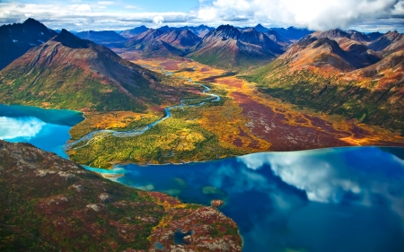 lakes - lakes, cool, fun, nature, mountain