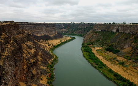 canyon river - cool, canyon, river, fun, nature