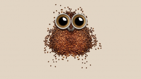 Good morning! - abstract, wp, bg, coffee