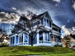 victorian house hdr