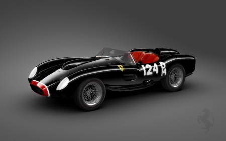 1957 Ferrari 250 Testa Rossa - Ferrari, car, vintage, classic, 1957, 250, Testa Rossa, auto