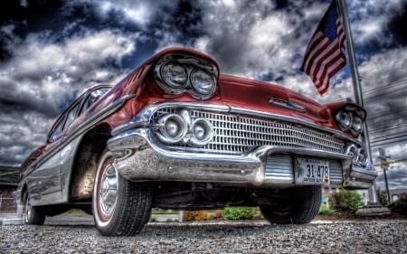 american muscle - american, chevrolet, flag, muscle