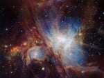 The Orion Nebula in Infrared from HAWK-I