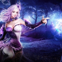 Beautiful Sorceress