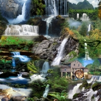 Waterfall Collage