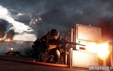 Battlefield 4 - sniper, game, video game, weapon, battlefield iv, battlefield 4, battlefield, gaming