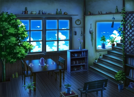 ArtStation - HOME ALONE: THE ANIME - Background Art