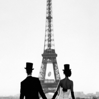 Newlyweds in Paris