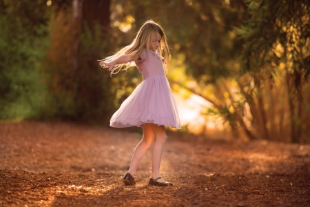 little girl - people, hair, sunset, belle, sightly, white, face, childhood, fair, little, bonny, adorable, wallpaper, child, nature, beautiful, pink, sweet, nice, beauty, photography, pretty, baby, green, tree, cute, kid, dainty, girl, lovely, pure, comely, play, desktopnexus, blonde