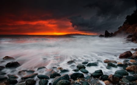 Coastal Beach Landscape - nature, beach, coastal, landscape