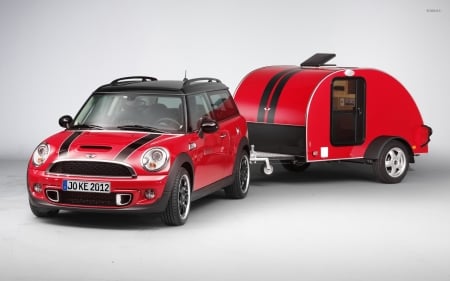 mini cowley caravan - caravan, cowley, mini, car